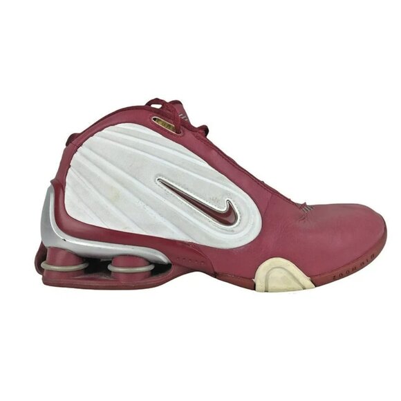 Nike Mens Shox Limitless TB 2002 020709-LN3 Maroon Lace Up Basketball Shoes Sz 7 - Picture 1 of 11